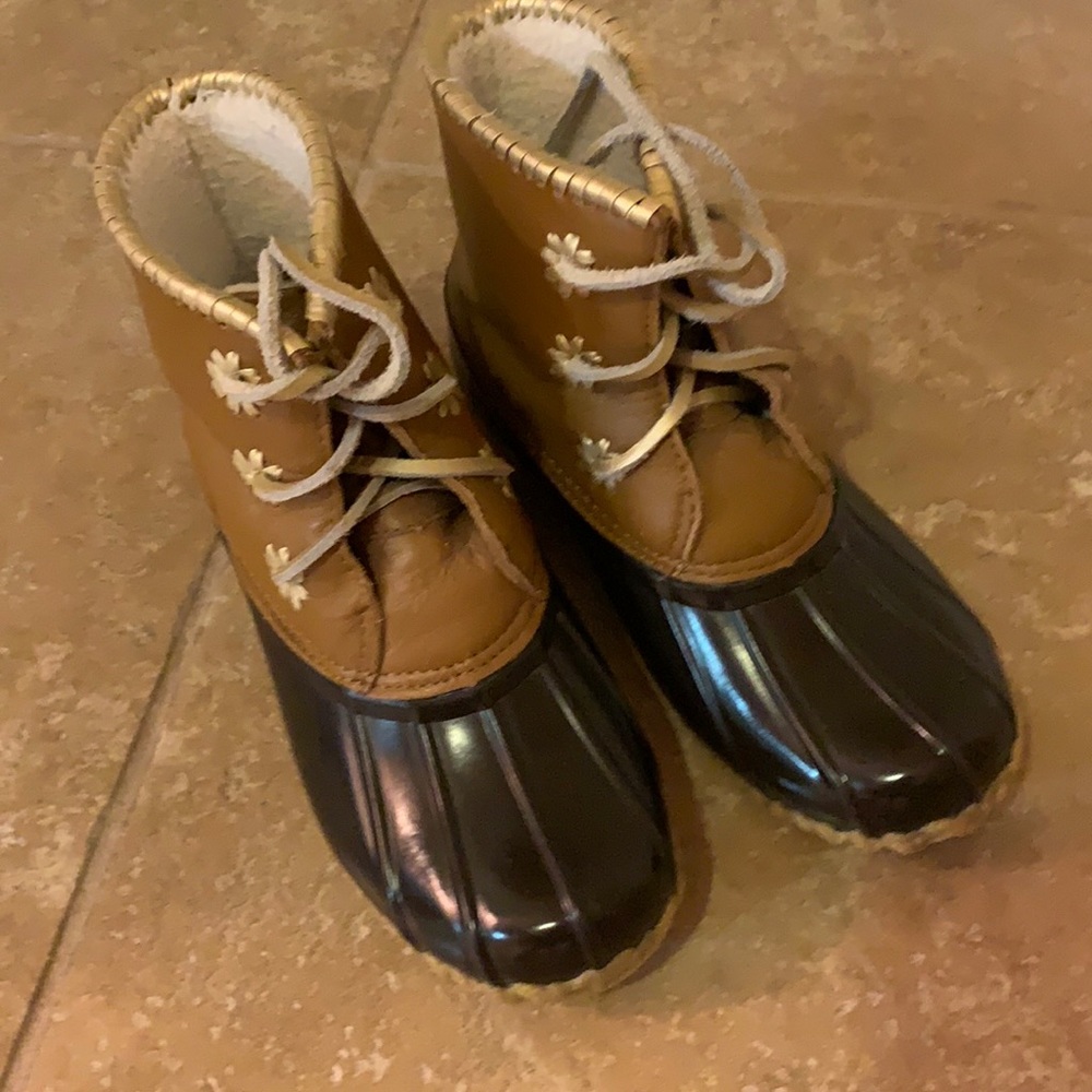 Jack Rogers Chloe Duck Boots, size 6